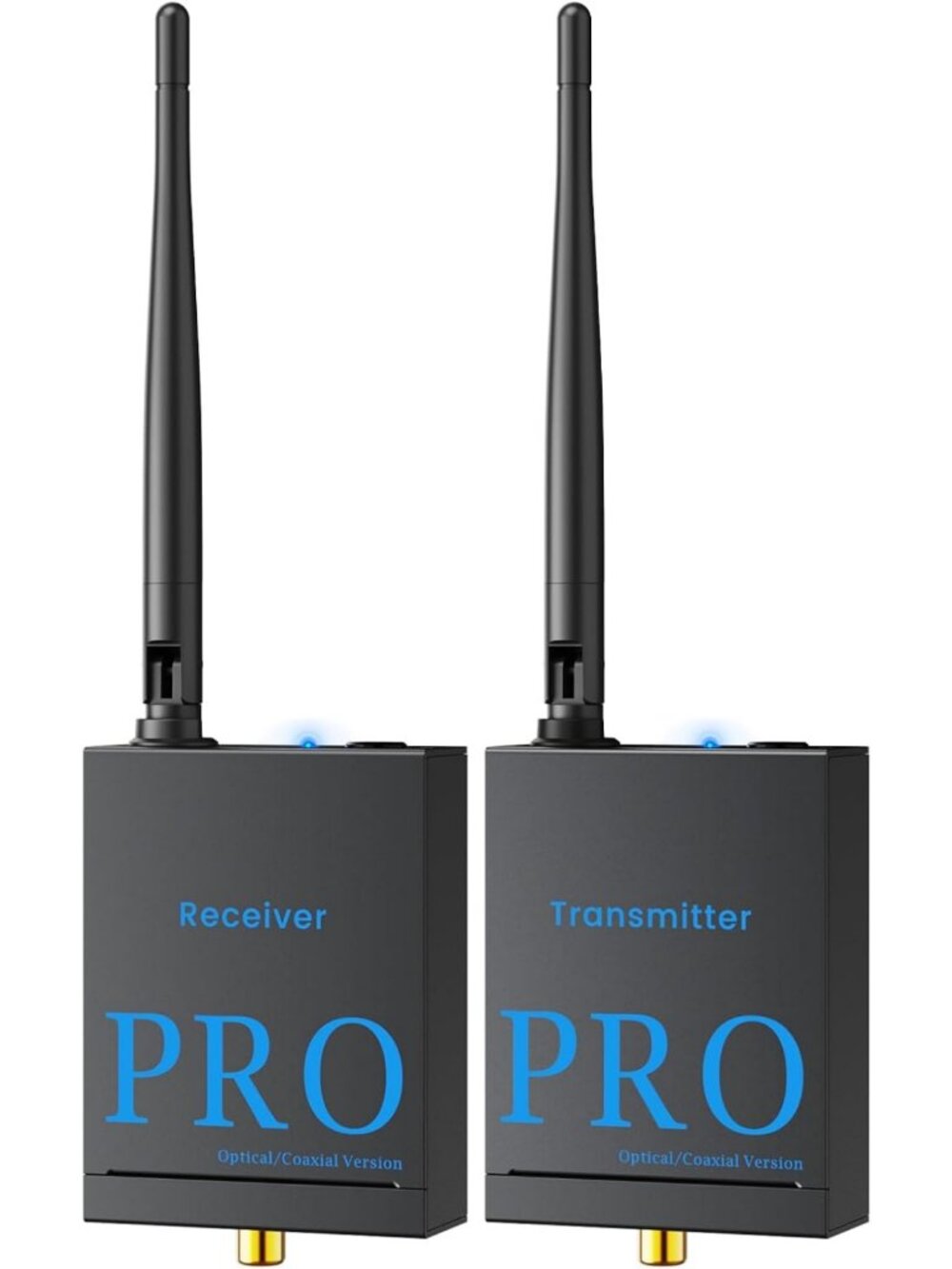 Wireless Audio Transmitter & Receiver Set, 2.4GHz HiFi Sound, Bluetooth